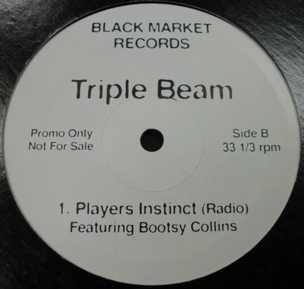Triple Beam - So High / Players Instinct (12", Promo) (NM or M-)