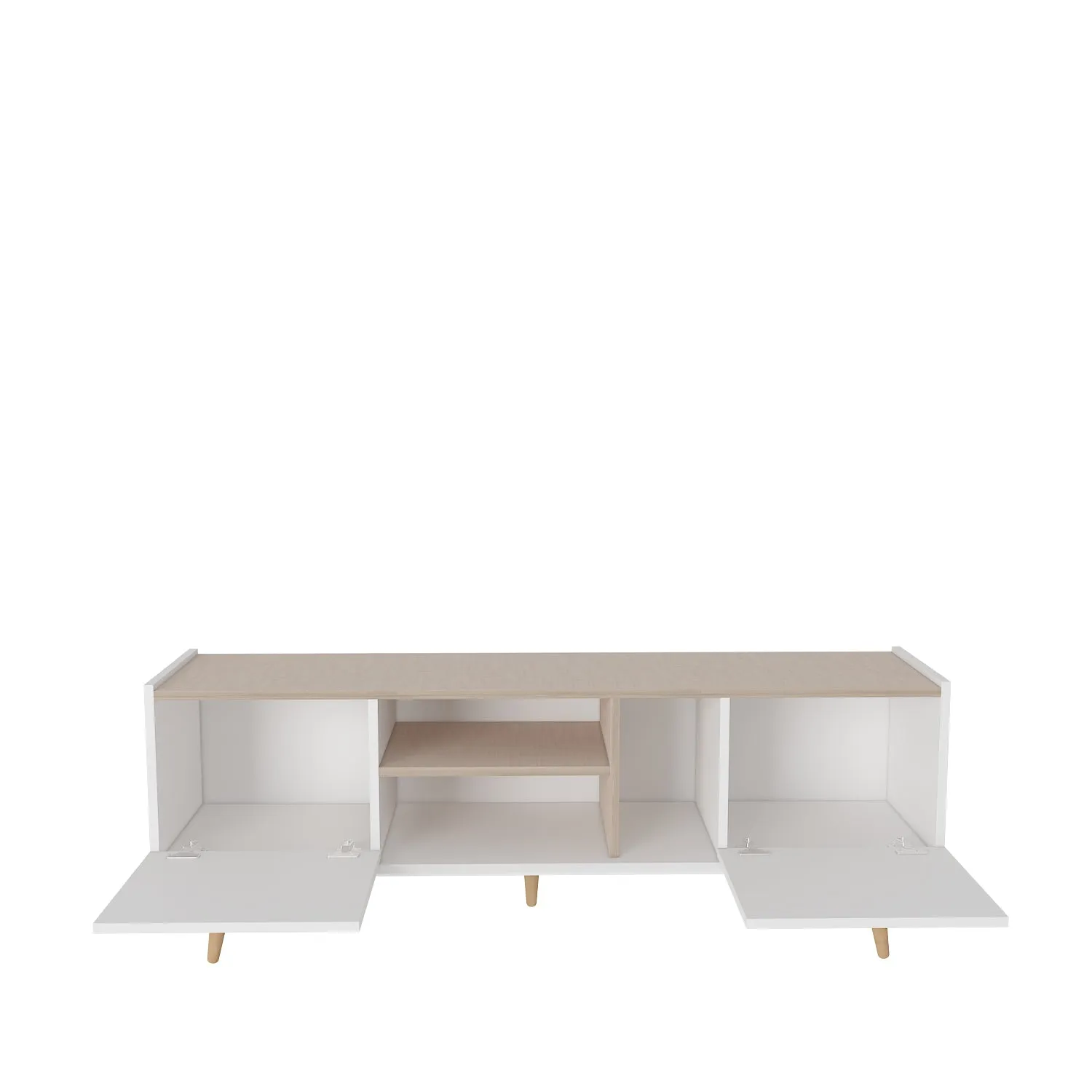 Tv Stand  Ekvador White&Beige-EKV63TS02