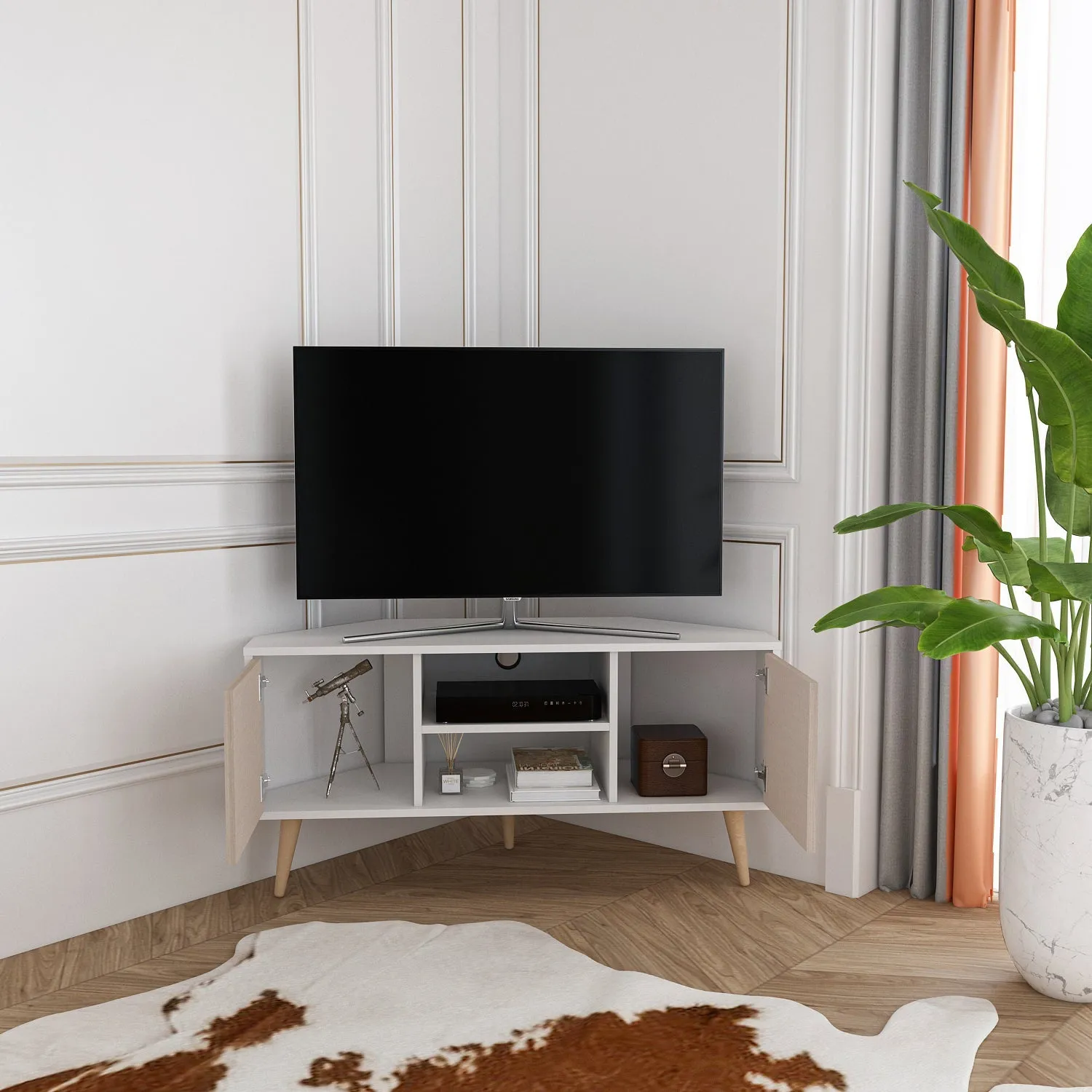 Tv Stand Lesson Silva&Cottonbeige-LSS47TS05