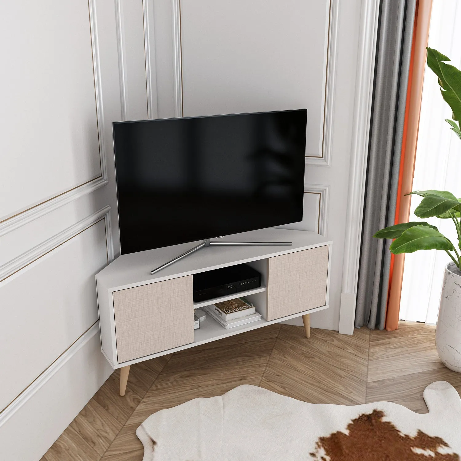 Tv Stand Lesson Silva&Cottonbeige-LSS47TS05
