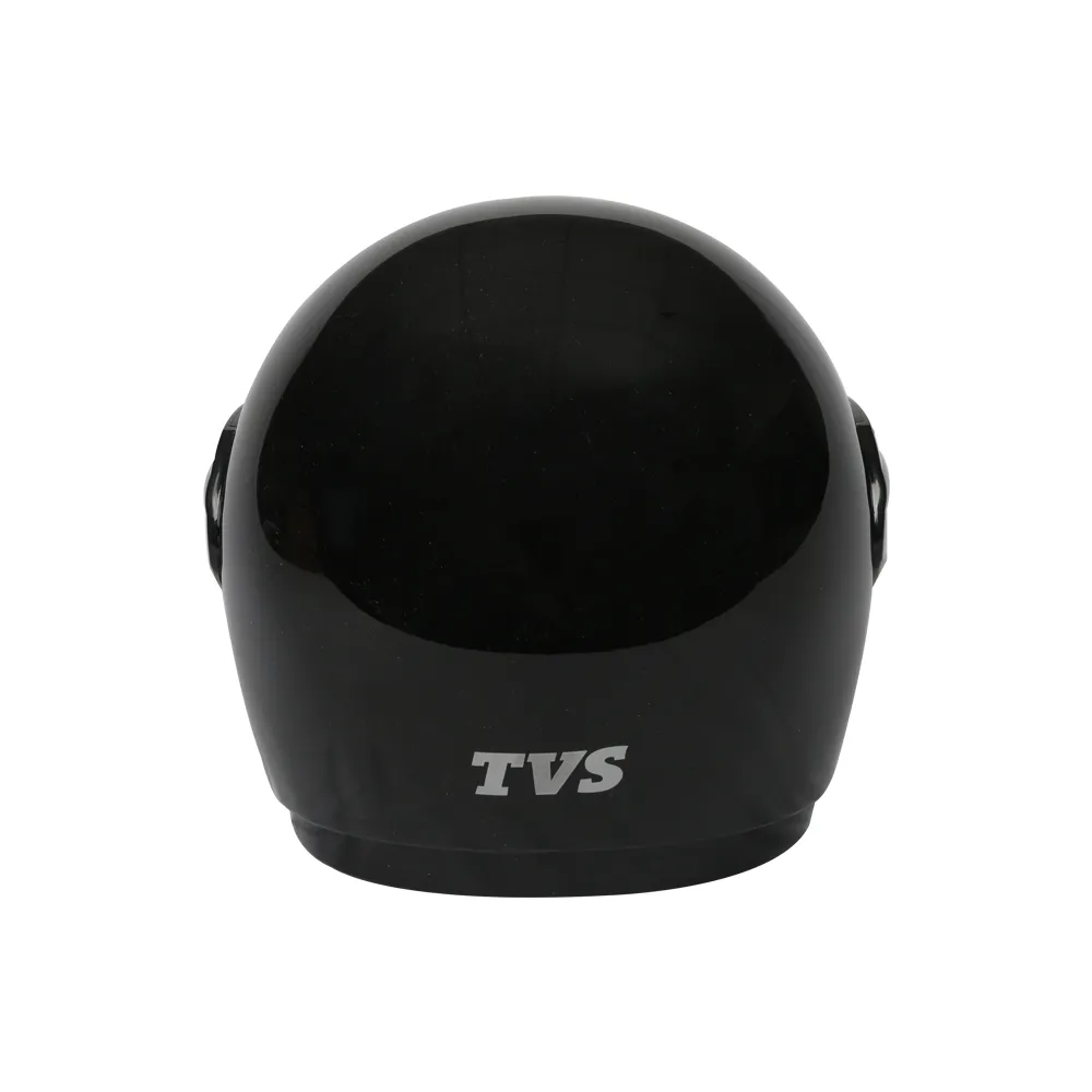 TVS Helmet Full Face Motorbike Helmet (Black-FL) - Premium Quality & Safety