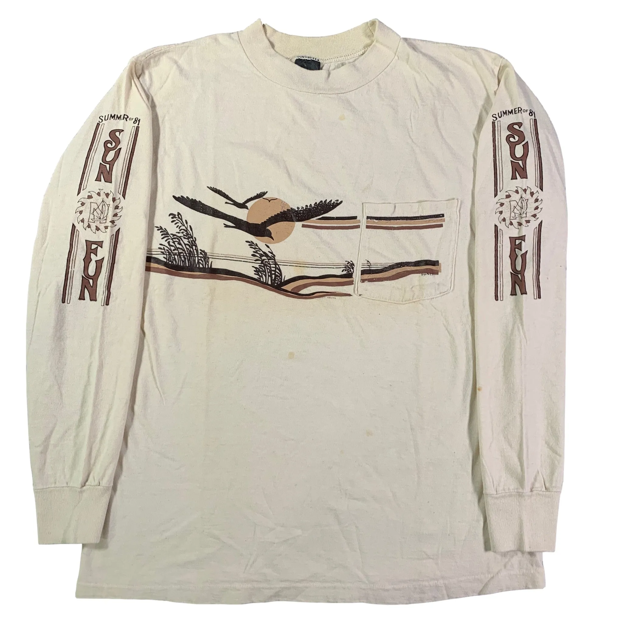 Vintage Summer of '81 "Sun Fun" Long Sleeve Shirt