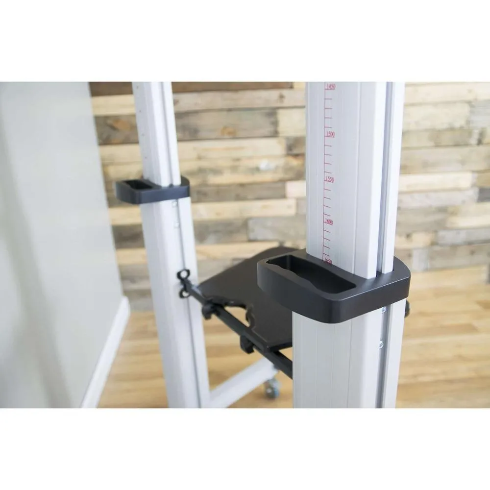 VIVO STAND-TV22S Silver and TV22B Black Mobile Cart for 60" to 100" TVs