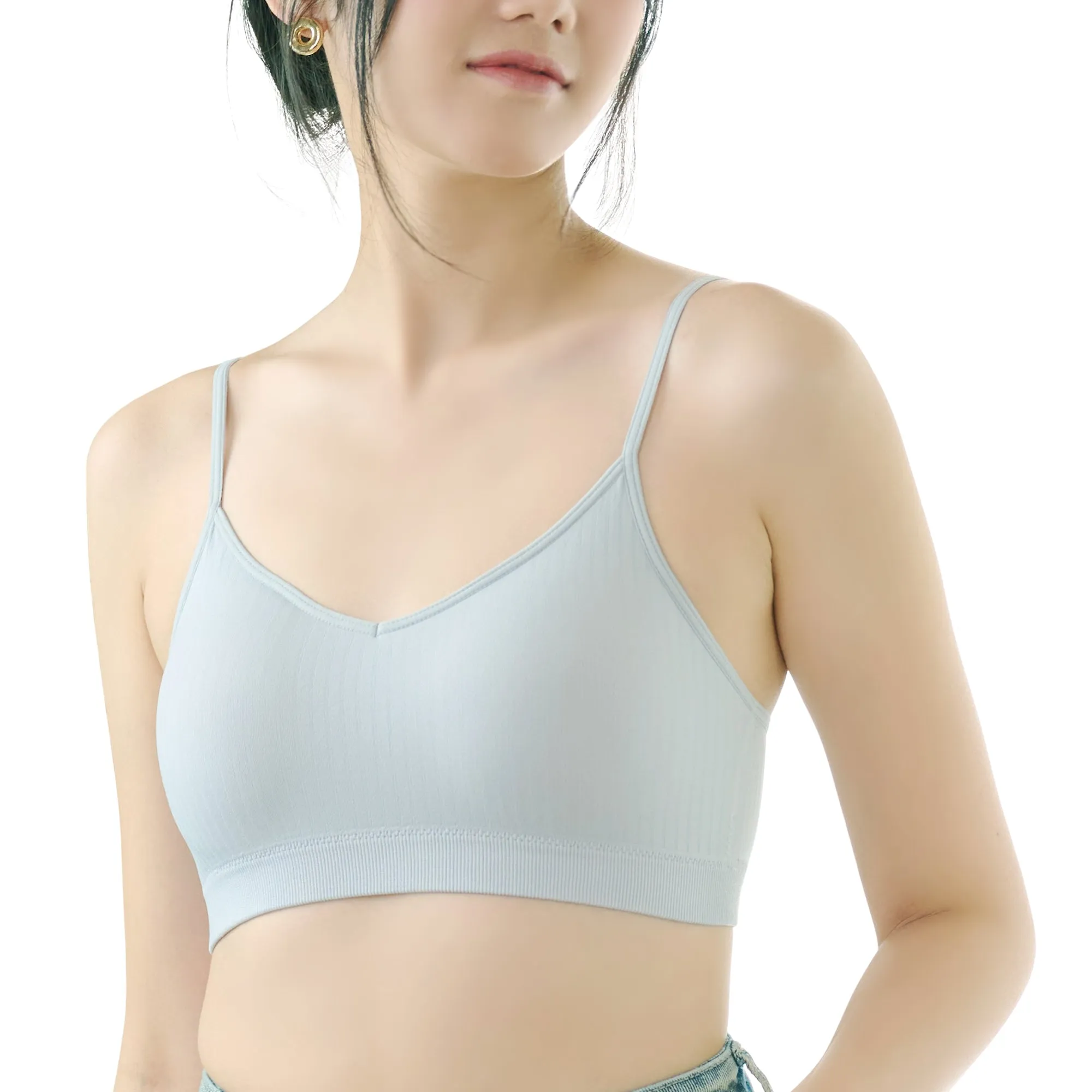 Wacoal Mood Comfy Smart Size (บราและกางเกงใน) รุ่น MM1X78 สีฟ้าอ่อน (LI)