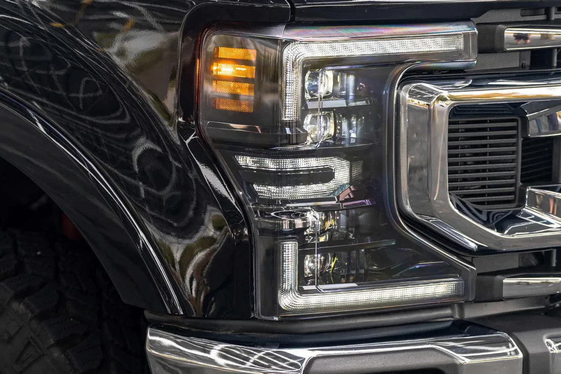 XB LED Headlights: Ford Super Duty (2020-2022) (Pair / ASM)