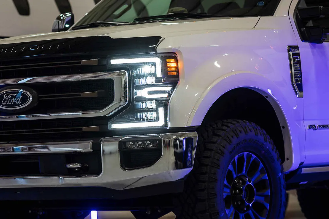 XB LED Headlights: Ford Super Duty (2020-2022) (Pair / ASM)