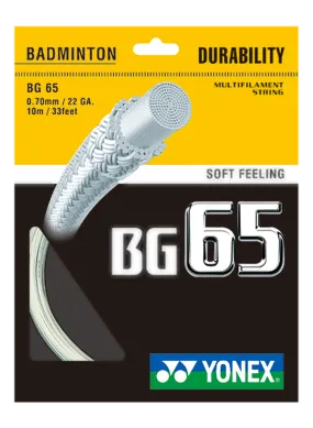 YONEX BG65 BADMINTON STRING