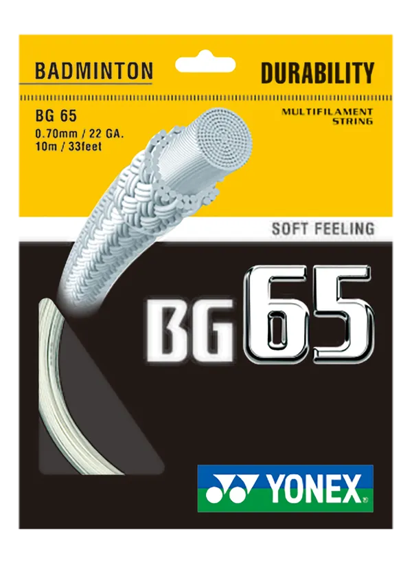 YONEX BG65 BADMINTON STRING